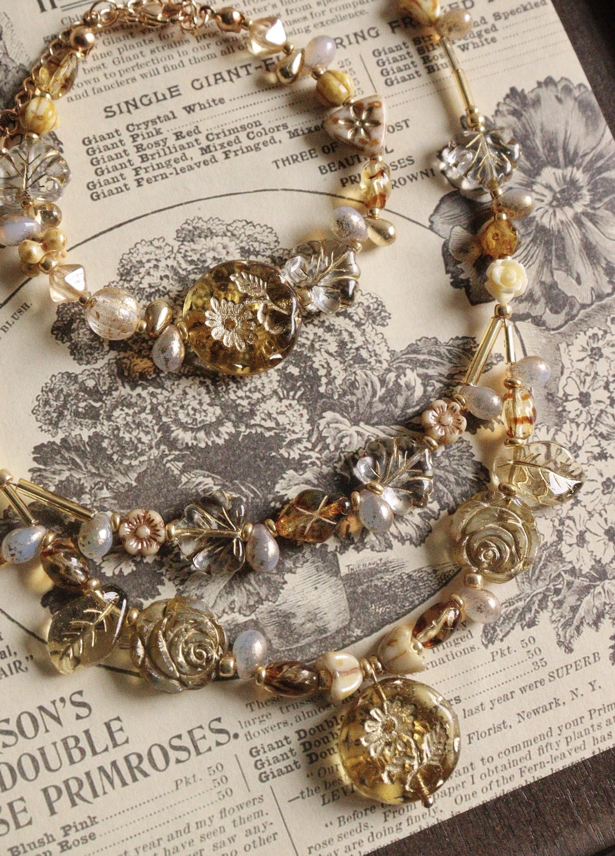 Necklace Gilded Garden - Image 4