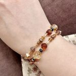 Autumn Stack: Amber & Deep Brown